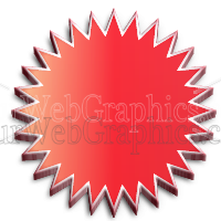 illustration - 3d-starburst-red-png